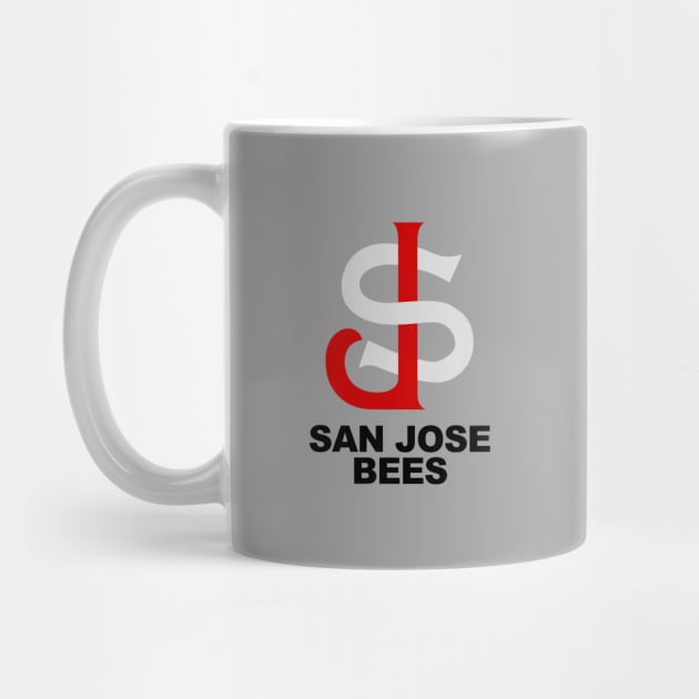 Defunct San Jose Bees Baseball by LocalZonly